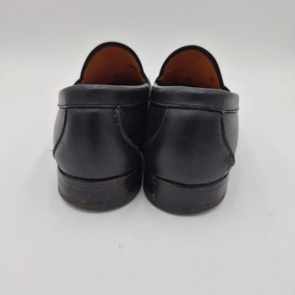 Allen Edmonds Paxton Black Leather Penny Loafers Mens 9.5 C Made in USA 42020